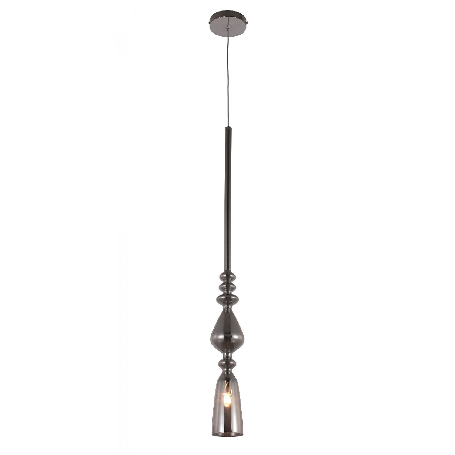 Светильник подвесной Crystal Lux LUX NEW SP1 B SMOKE