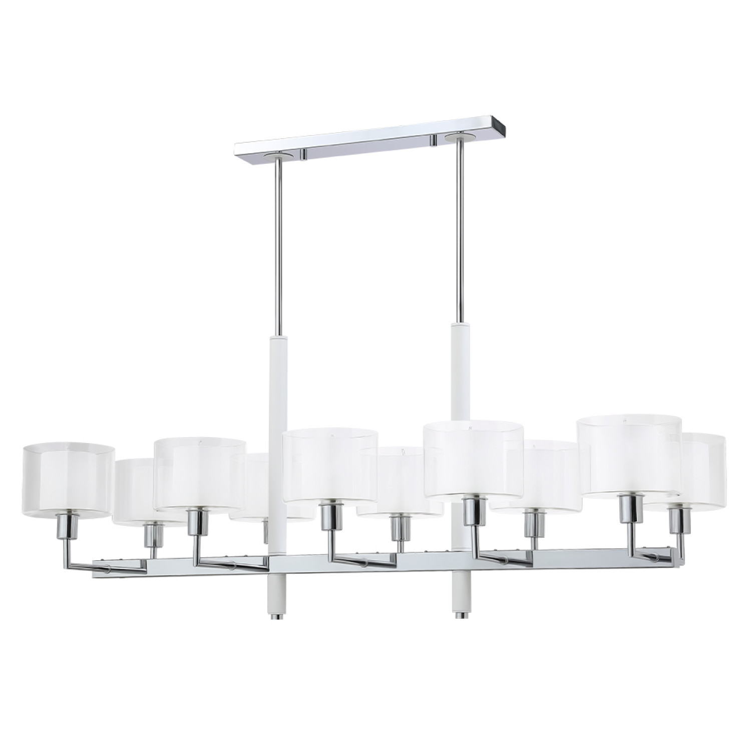 Люстра Crystal Lux MAESTRO SP-PL10 L1100 CHROME