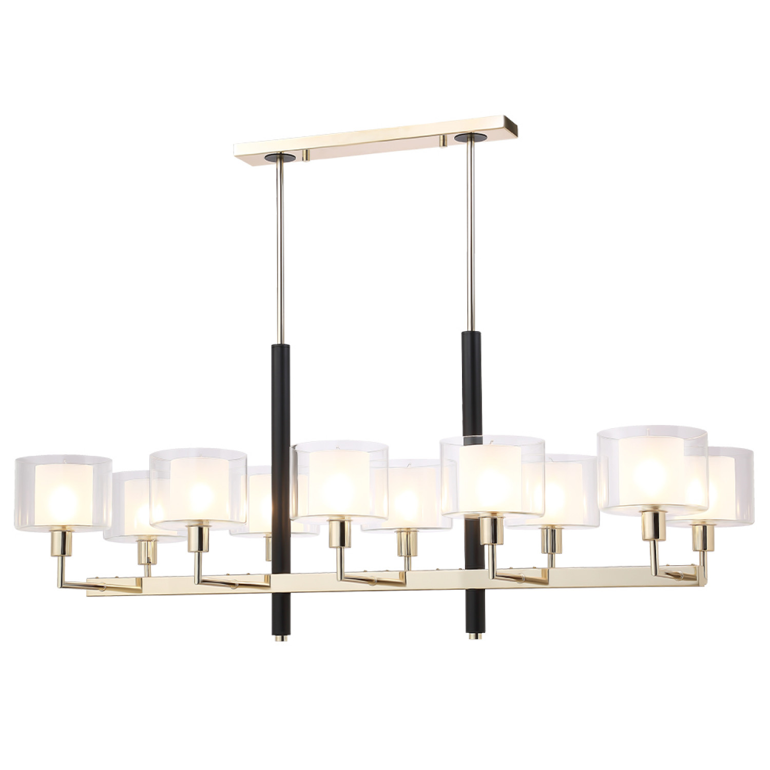 Люстра Crystal Lux MAESTRO SP-PL10 L1100 GOLD