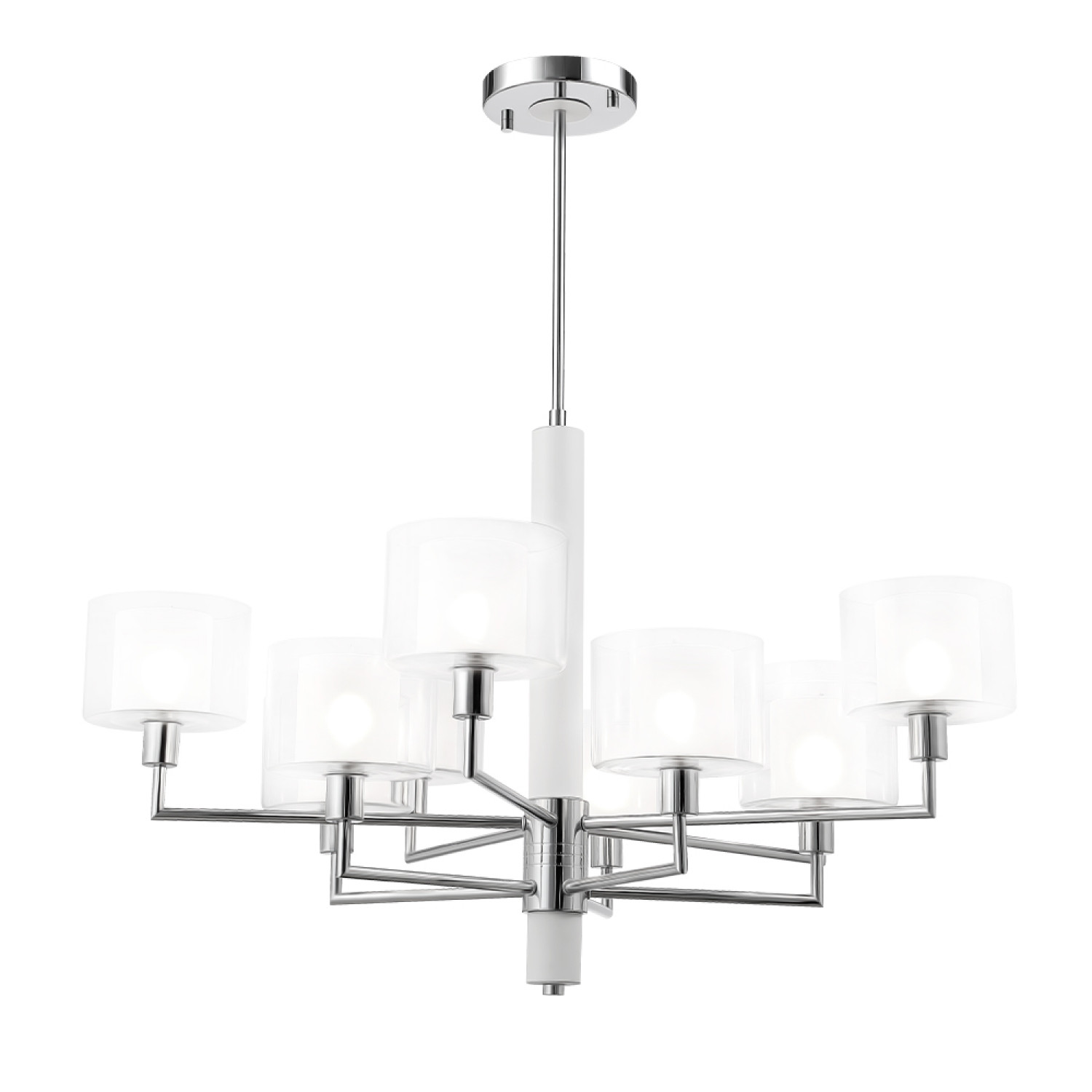 Люстра Crystal Lux MAESTRO SP-PL5+5 CHROME