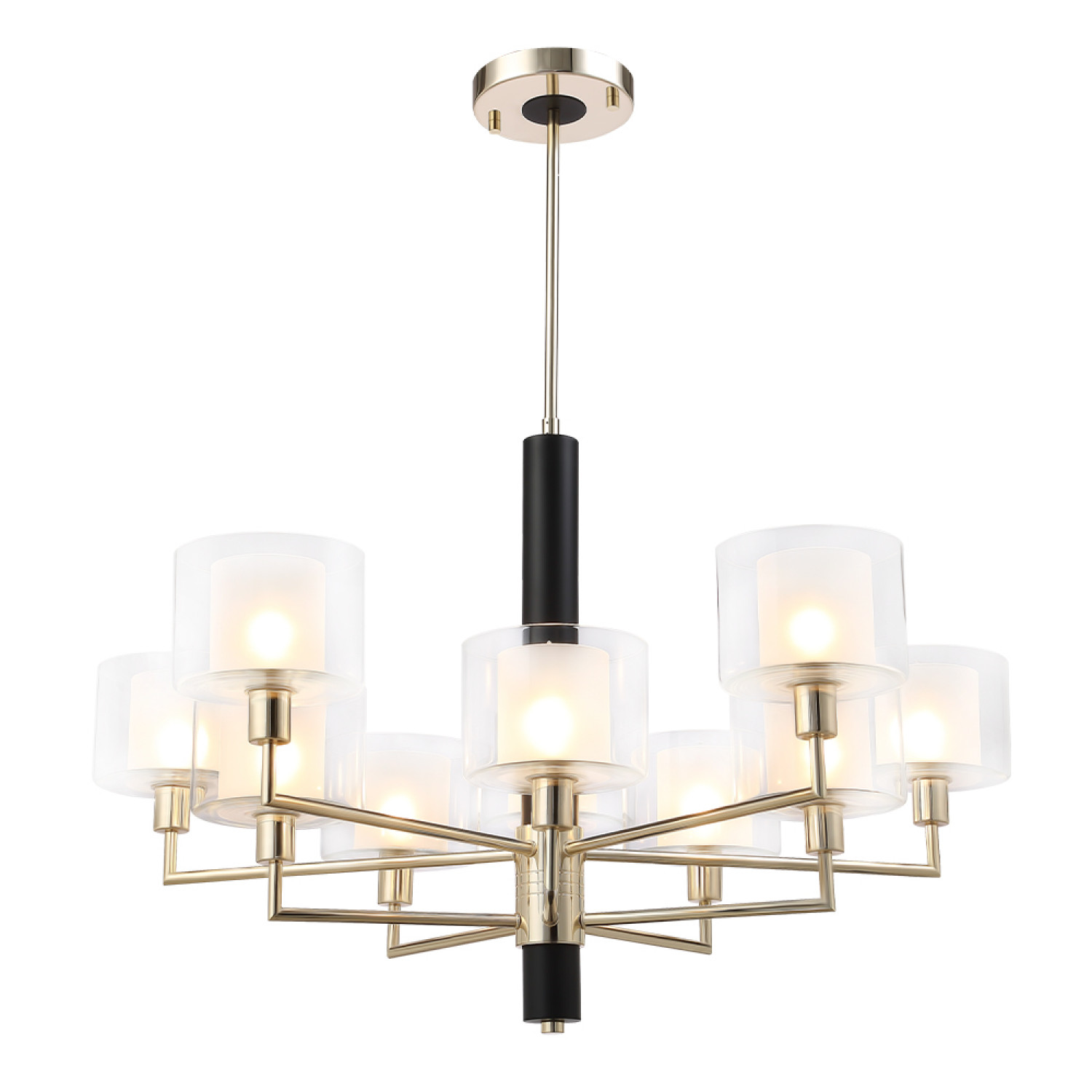 Люстра Crystal Lux MAESTRO SP-PL5+5 GOLD
