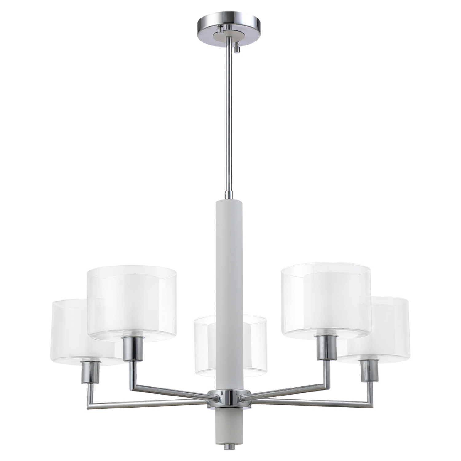 Люстра Crystal Lux MAESTRO SP-PL5 CHROME
