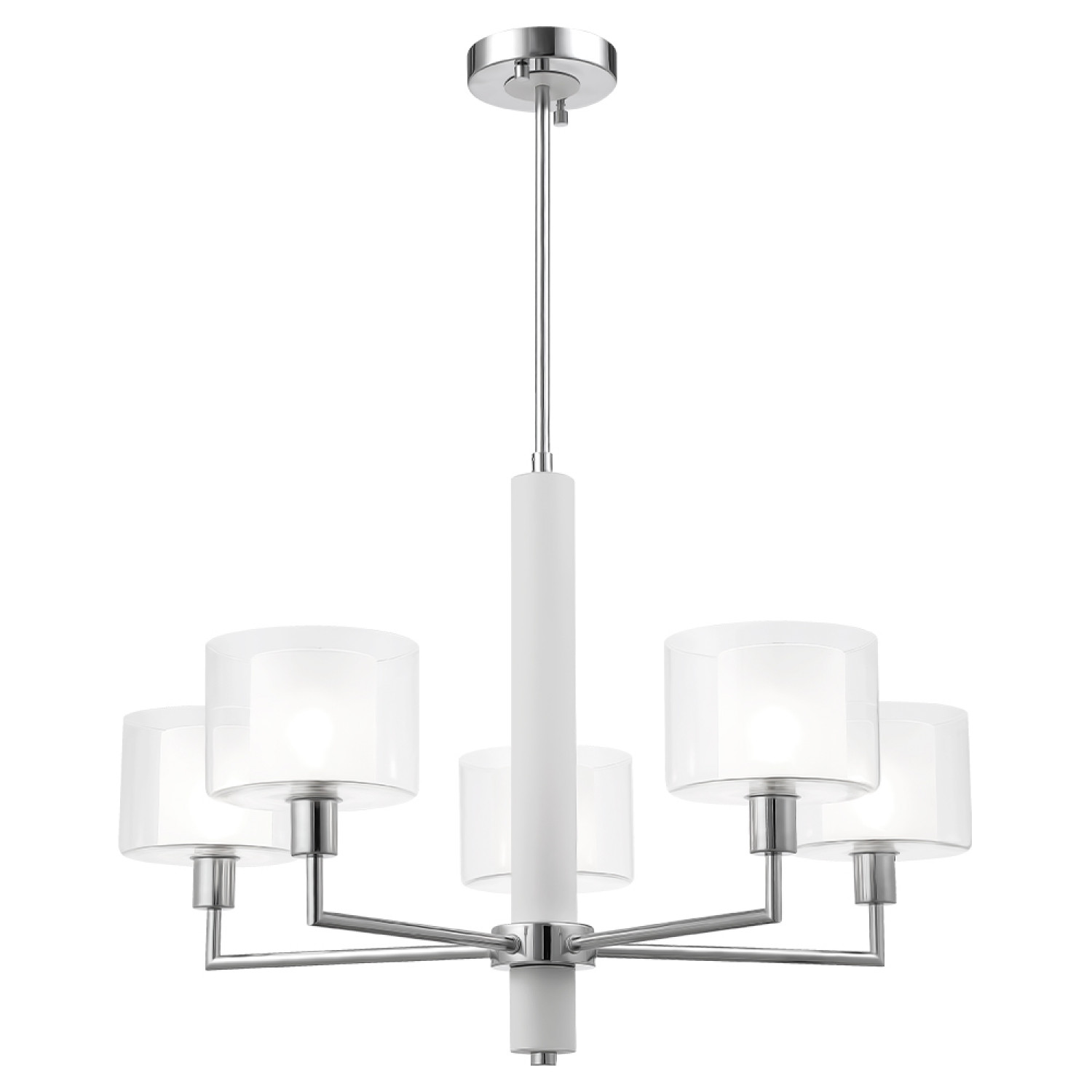 Люстра Crystal Lux MAESTRO SP-PL5 CHROME