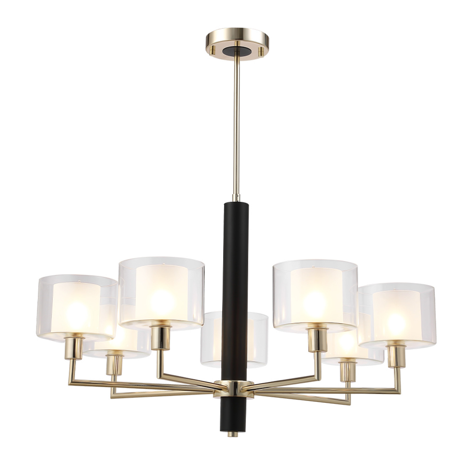 Люстра Crystal Lux MAESTRO SP-PL7 GOLD