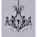 Люстра Crystal Lux MAGNIFICO SP13 BLACK/TRANSPARENT