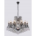 Люстра Crystal Lux MAGNIFICO SP19 BLACK/TRANSPARENT