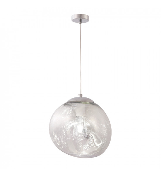 Светильник подвесной Crystal Lux MALAGA SP1 D280 CHROME Светильник подвесной Crystal Lux MALAGA SP1 D280 CHROME