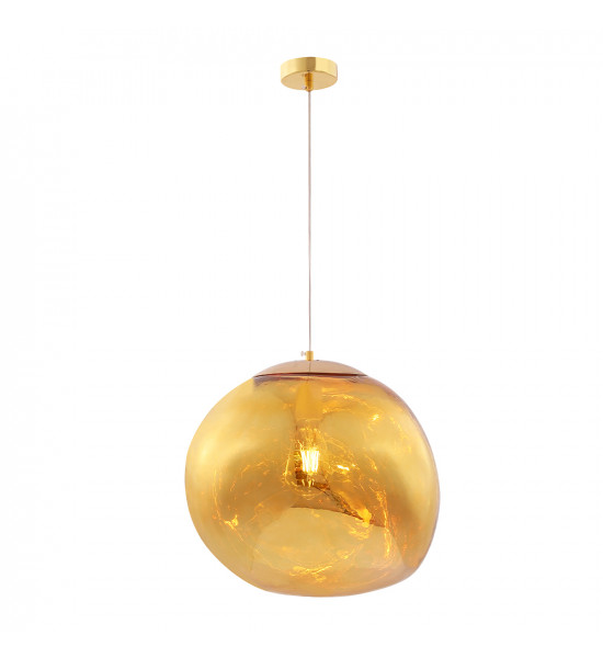 Светильник подвесной Crystal Lux MALAGA SP1 D360 GOLD Светильник подвесной Crystal Lux MALAGA SP1 D360 GOLD