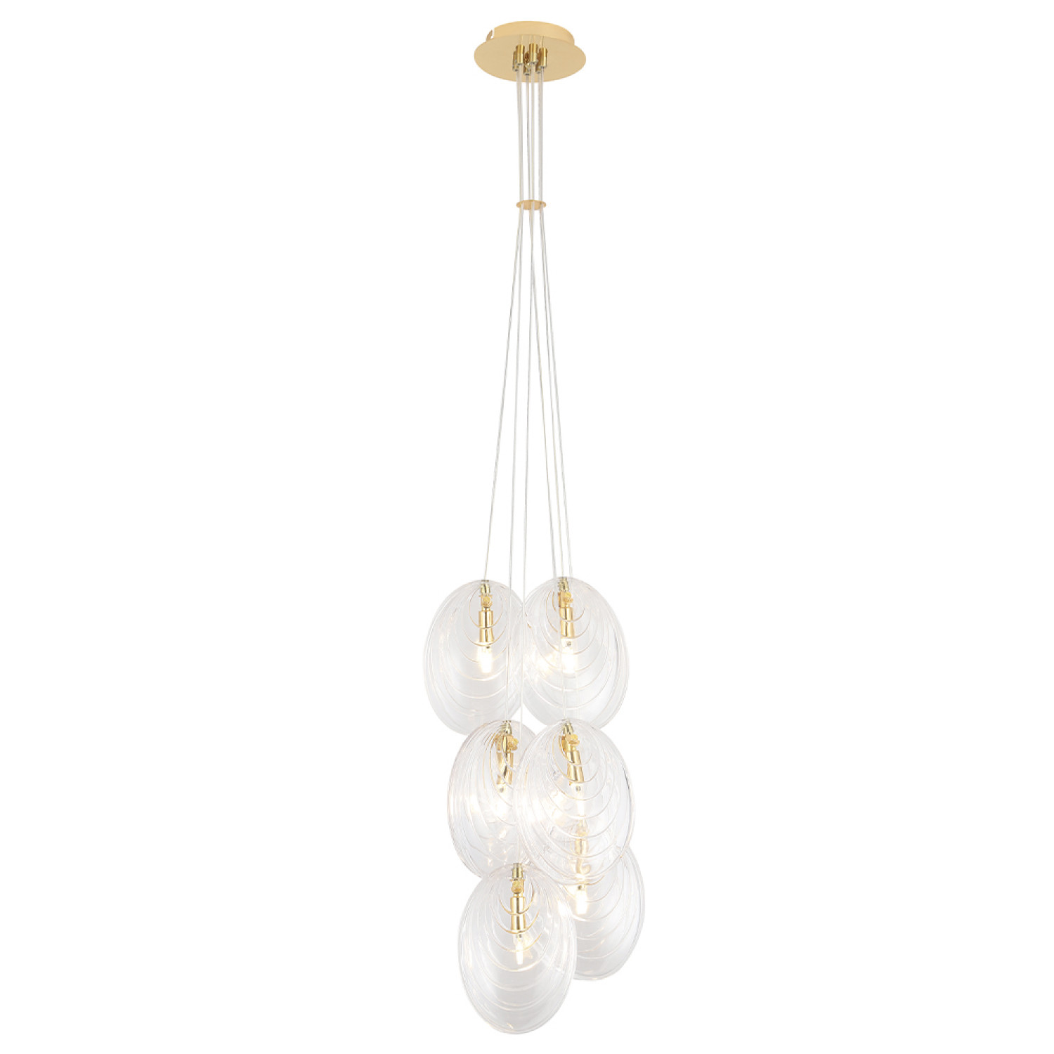 Светильник подвесной Crystal Lux MAR SP6 TRANSPARENTE