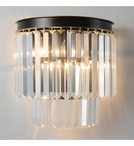 Бра Crystal Lux MAXIME AP2 BLACK Бра Crystal Lux MAXIME AP2 BLACK