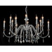 Люстра Crystal Lux MERCEDES SP6+6 CHROME/SMOKE