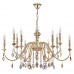 Люстра Crystal Lux MERCEDES SP6+6 GOLD/COLOR