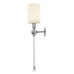Бра Crystal Lux MIRABELLA AP1 CHROME/WHITE