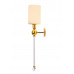 Бра Crystal Lux MIRABELLA AP1 GOLD/WHITE