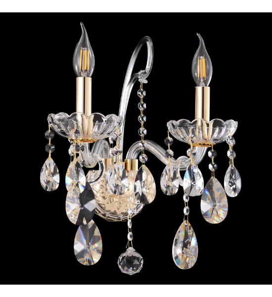 Бра Crystal Lux MONICA AP2 GOLD Бра Crystal Lux MONICA AP2 GOLD