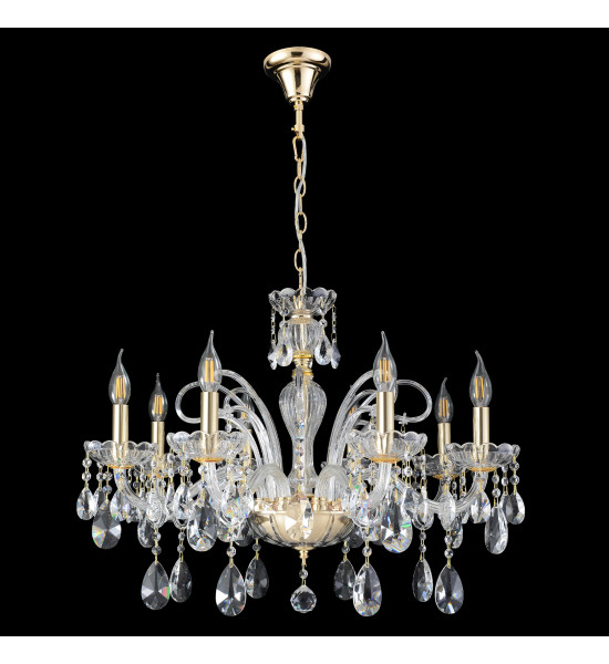 Люстра Crystal Lux MONICA SP8 GOLD