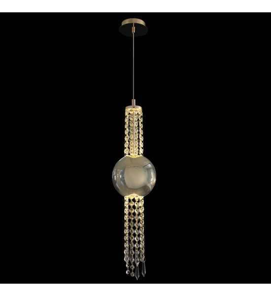 Светильник подвесной Crystal Lux NAVAJO SP3W LED GOLD Светильник подвесной Crystal Lux NAVAJO SP3W LED GOLD