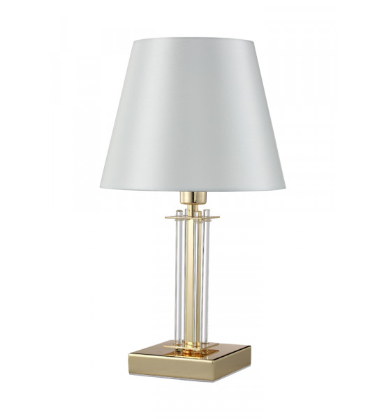 Настольная лампа Crystal Lux NICOLAS LG1 GOLD/WHITE Настольная лампа Crystal Lux NICOLAS LG1 GOLD/WHITE