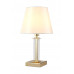 Настольная лампа Crystal Lux NICOLAS LG1 GOLD/WHITE