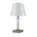 Настольная лампа Crystal Lux NICOLAS LG1 NICKEL/WHITE
