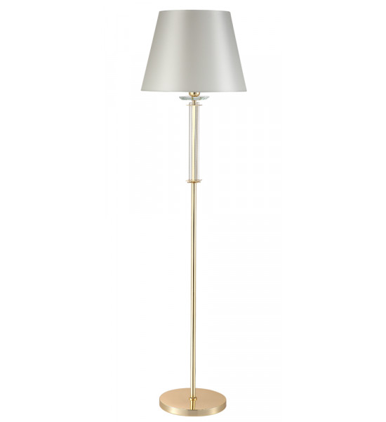 Торшер Crystal Lux NICOLAS PT1 GOLD/WHITE