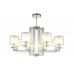 Люстра Crystal Lux NICOLAS SP-PL8 NICKEL/WHITE