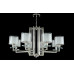 Люстра Crystal Lux NICOLAS SP-PL8 NICKEL/WHITE