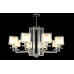Люстра Crystal Lux NICOLAS SP-PL8 NICKEL/WHITE