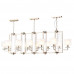 Люстра Crystal Lux NICOLAS SP12 L1600 GOLD/WHITE