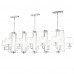 Люстра Crystal Lux NICOLAS SP12 L1600 NICKEL/WHITE