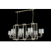 Люстра Crystal Lux NICOLAS SP8 L1000 GOLD/WHITE
