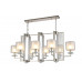 Люстра Crystal Lux NICOLAS SP8 L1000 NICKEL/WHITE