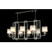 Люстра Crystal Lux NICOLAS SP8 L1000 NICKEL/WHITE