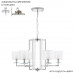 Люстра Crystal Lux NICOLAS SP-PL6 NICKEL/WHITE