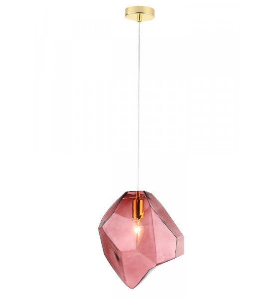 Светильник подвесной Crystal Lux NUESTRO SP1 GOLD/PINK Светильник подвесной Crystal Lux NUESTRO SP1 GOLD/PINK