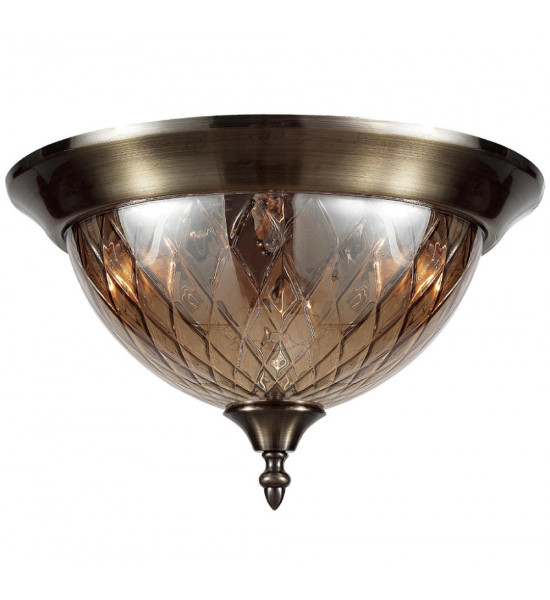 Светильник потолочный Crystal Lux NUOVO PL3 BRONZE Светильник потолочный Crystal Lux NUOVO PL3 BRONZE