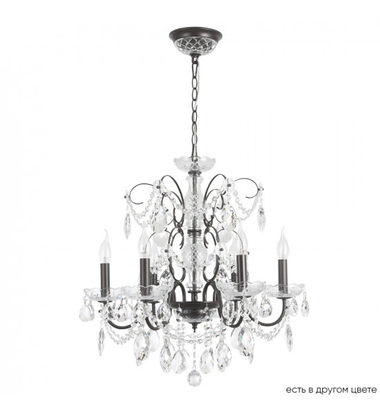 Люстра Crystal Lux ODELIS SP6 BROWN Люстра Crystal Lux ODELIS SP6 BROWN