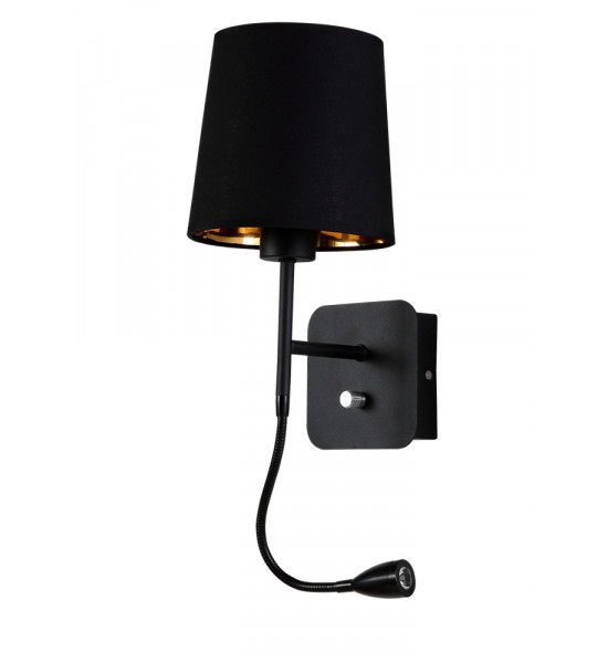 Бра Crystal Lux PABLO AP2 BLACK/BLACK-GOLD