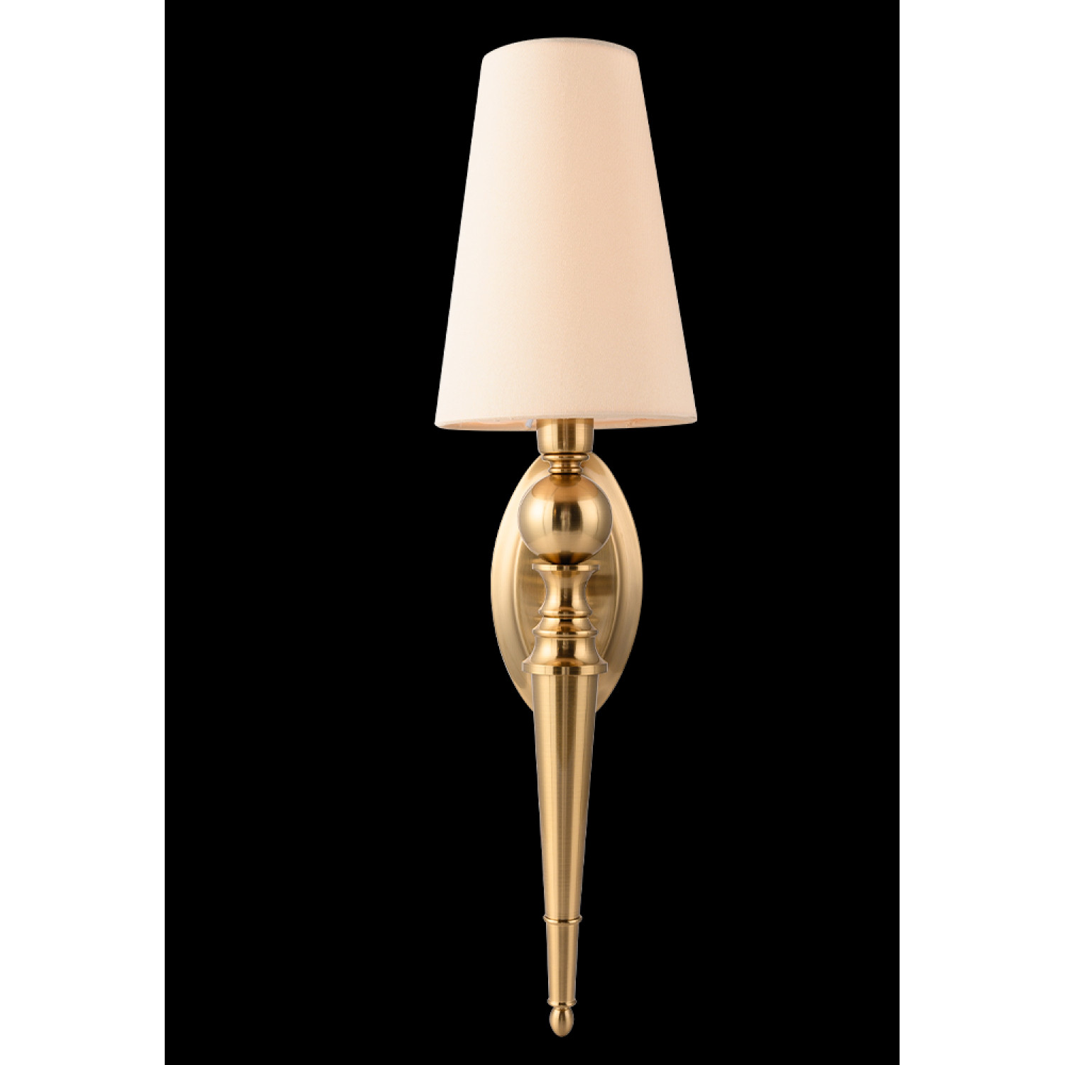 Бра Crystal Lux PER AP1 BRASS/BEIGE