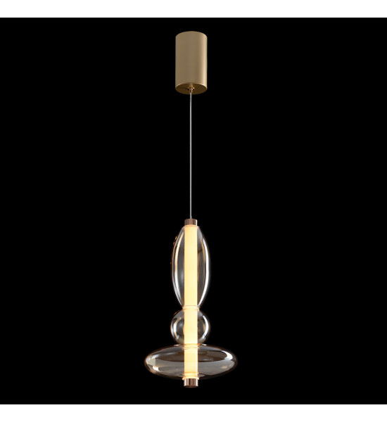 Светильник подвесной Crystal Lux QUASAR SP10W LED AMBER Светильник подвесной Crystal Lux QUASAR SP10W LED AMBER