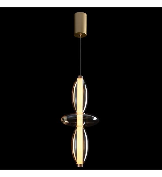 Светильник подвесной Crystal Lux QUASAR SP14W LED AMBER Светильник подвесной Crystal Lux QUASAR SP14W LED AMBER