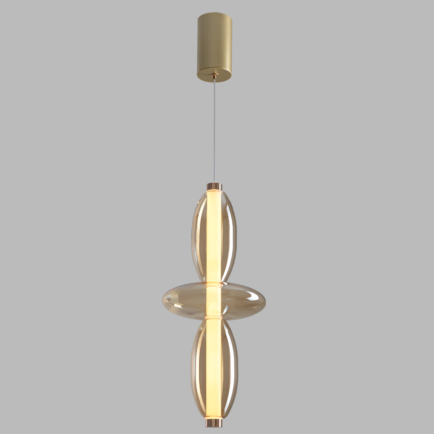 Светильник подвесной Crystal Lux QUASAR SP14W LED AMBER