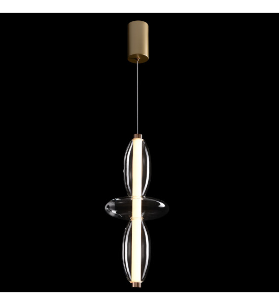 Светильник подвесной Crystal Lux QUASAR SP14W LED TRANSPARENT Светильник подвесной Crystal Lux QUASAR SP14W LED TRANSPARENT