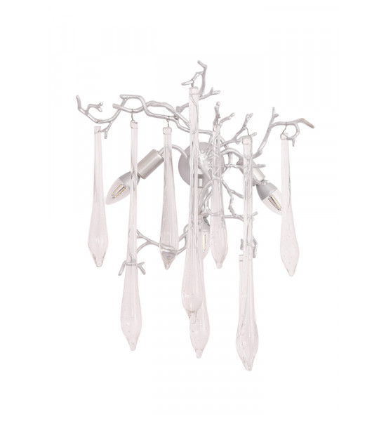 Бра Crystal Lux REINA AP3 SILVER PATINA Бра Crystal Lux REINA AP3 SILVER PATINA