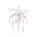Бра Crystal Lux REINA AP3 SILVER PATINA
