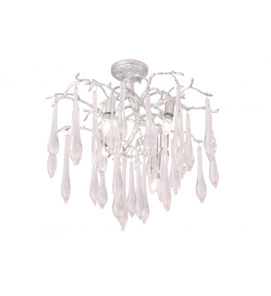 Люстра Crystal Lux REINA PL5 D600 SILVER PATINA