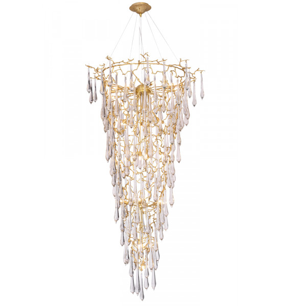 Люстра Crystal Lux REINA SP34 D1200 GOLD PEARL Люстра Crystal Lux REINA SP34 D1200 GOLD PEARL