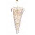 Люстра Crystal Lux REINA SP34 D1200 GOLD PEARL