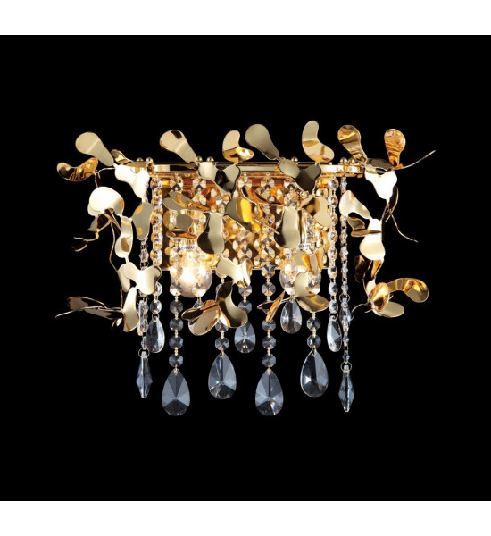 Бра Crystal Lux ROMEO AP2 GOLD