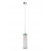 Светильник подвесной Crystal Lux TADEO SP1 D100 CHROME/TRANSPARENTE